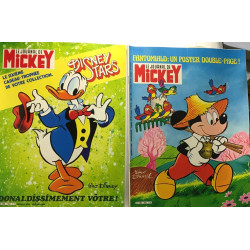 Le Journal de Mickey du n°1504 au n°1520 années 1981 17 numéros...