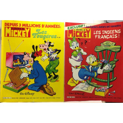 Le Journal de Mickey du n°1504 au n°1520 années 1981 17 numéros...