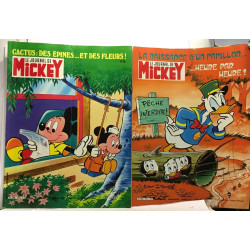 Le Journal de Mickey du n°1504 au n°1520 années 1981 17 numéros...