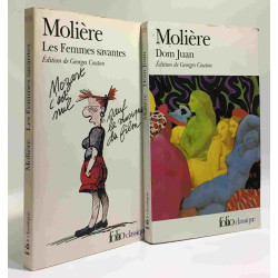 Les Femmes savantes + Dom Juan --- 2 livres