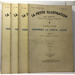 La petite illustration revue hebdomadaire - N°779 au n°782 --- 4...