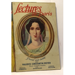 5 numéros de Lectures de Paris: Agnella Jérome et Jean Tharaud Le...