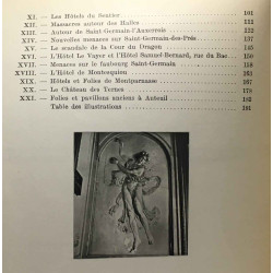 Demeures parisiennes en périle