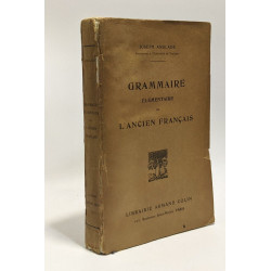Grammaire élémentaire de l'ancien français