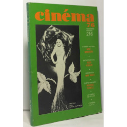 Cinéma 76 décembre numéro 216 - Wim Wanders Rudi Vogler Mae West...