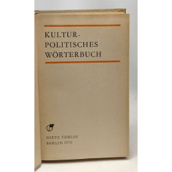 Kultur politisches wörterbuch