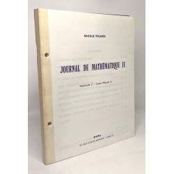 Journal de mathématique II - fascicule 2 / cours moyen 2