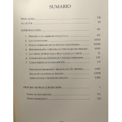 El proceso inquisitorial de Fray Luis de León. Edición...
