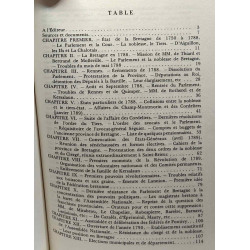 Histoire de la Révolution en Bretagne - Tome I : 1788-1792