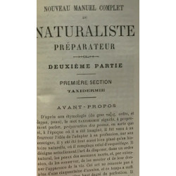 Manuels-Roret nouveau manuel complet du naturaliste préparateur -...