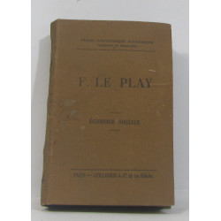 F. le play économie sociale