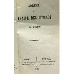 Abrégé du traité des études de Rollin