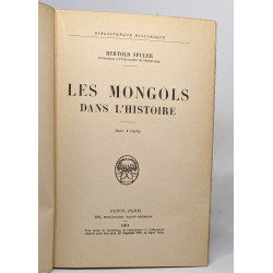 Les mongols dans l'histoire