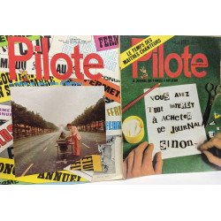 Pilote le journal qui s'amuse à réfléchir 18 volumes:...