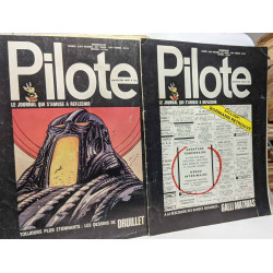 Pilote le journal qui s'amuse à réfléchir 18 volumes:...