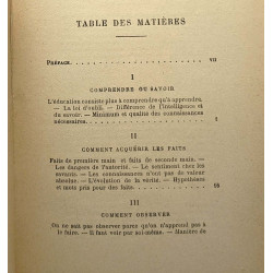 Comment former un esprit