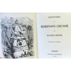 Robinson Crusoé illustrations de Grandville