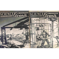 16 numéros de Sciences et Avenir entre 1949 et 1955:...