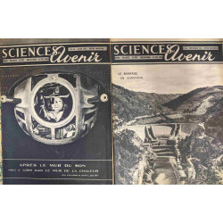 16 numéros de Sciences et Avenir entre 1949 et 1955:...