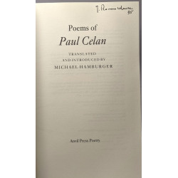 Poems of Paul Celan