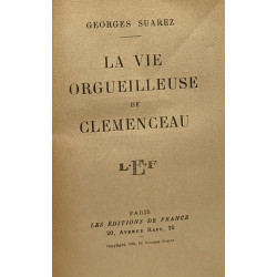 La vie orgueilleuse de Clémenceau