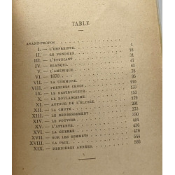 La vie orgueilleuse de Clémenceau
