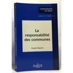 La responsabilité des communes