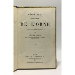 Géographie du département de l'Orne avec une carte coloriée et 13...