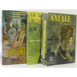 Erromango + Le lac salé + Axelle (suivi de cavalier 6) --- 3 livres
