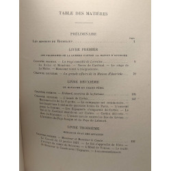 Histoire du Cardinal de Richelieu. TOME V : La Lutte contre la...