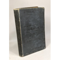 Précis de Chimie - 35e édition entièrement refondue conformément...