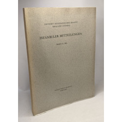 Istanbuler mitteilungen - BAND 16 1966 - deutsches archäologisches...