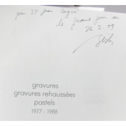 Béalut - gravures gravures réhaussées pastels 1977-1988 ---...