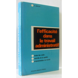 L'efficacité dans le travail administratif