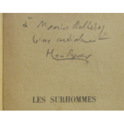 Les surhommes - roman prophétique
