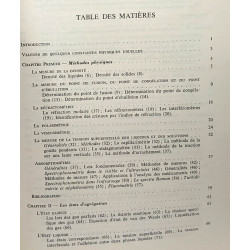 Principes de chimie physique à l'usage des pharmaciens et biologistes