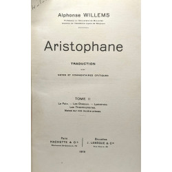 Aristophane - Traduction avec notes et commentaires critiques -...