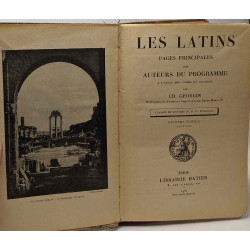 Les latins pages principales des auteurs du programme - 8e édition...