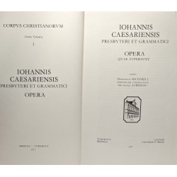 Iohannis caesariensis presbyteri et grammatici - Opera quae...