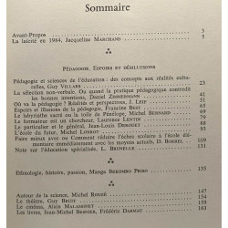 Raison présente n°71 --- Pédagogie: espoirs et désillusion -...