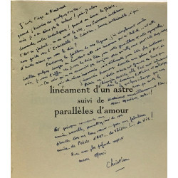 Linéament d'un astre suivi de parallèles d'amour