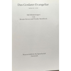 Glanzlichter der buchkunst. das goslarer evangeliar - stadtarchiv...