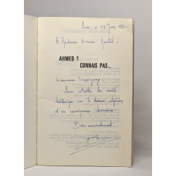 Ahmed ? connais pas