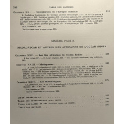 Afrique équatoriale orientale et australe - TOME XII - Géographie...