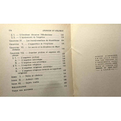 Angoisse et religion