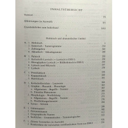 Etymologie der hethitischen sprache - BAND 1: I. Zur Schreibung...