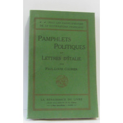 Pamphlets politiques et lettres d'italie