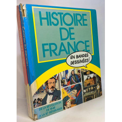 Histoire de France en banes dessinées 3 volumes cartonnés + 3...