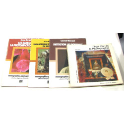 (Lot de 4 livres) Les bases de la photographie - vagabondage...