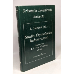 Studia Etymologica Indoeuropaea. Memoriae A. J. Van Windekens Dicata